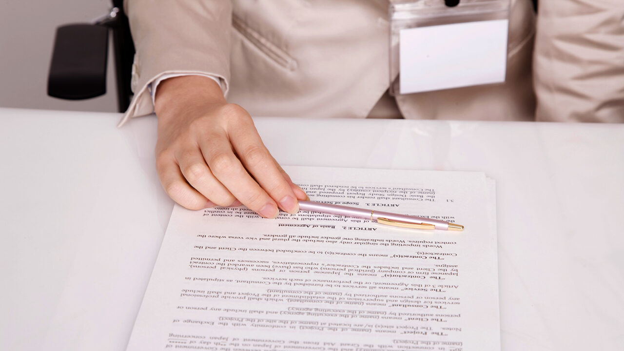 Litigation and paperwork